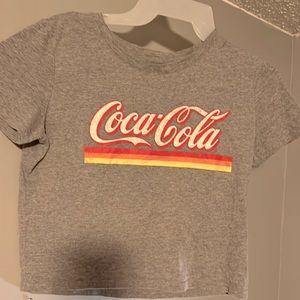 Coca-cola crop top, size medium